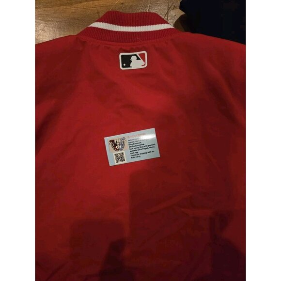 NWT RARE Cincinnati Reds NIKE Dugout Coat Authentic Collection MLB Mens XXL - Picture 11 of 11